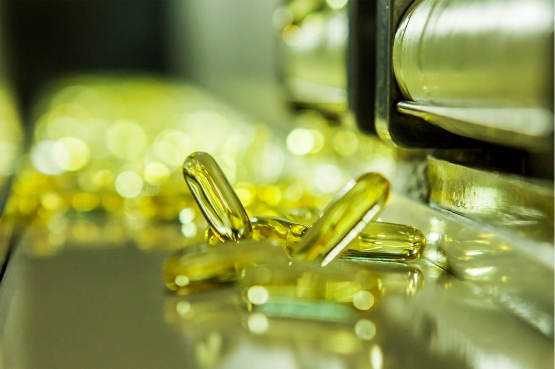 Which raw material is made of Omega-3 from Polaris?