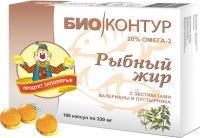 Рыбный жир с экстрактом валерианы и пустырника